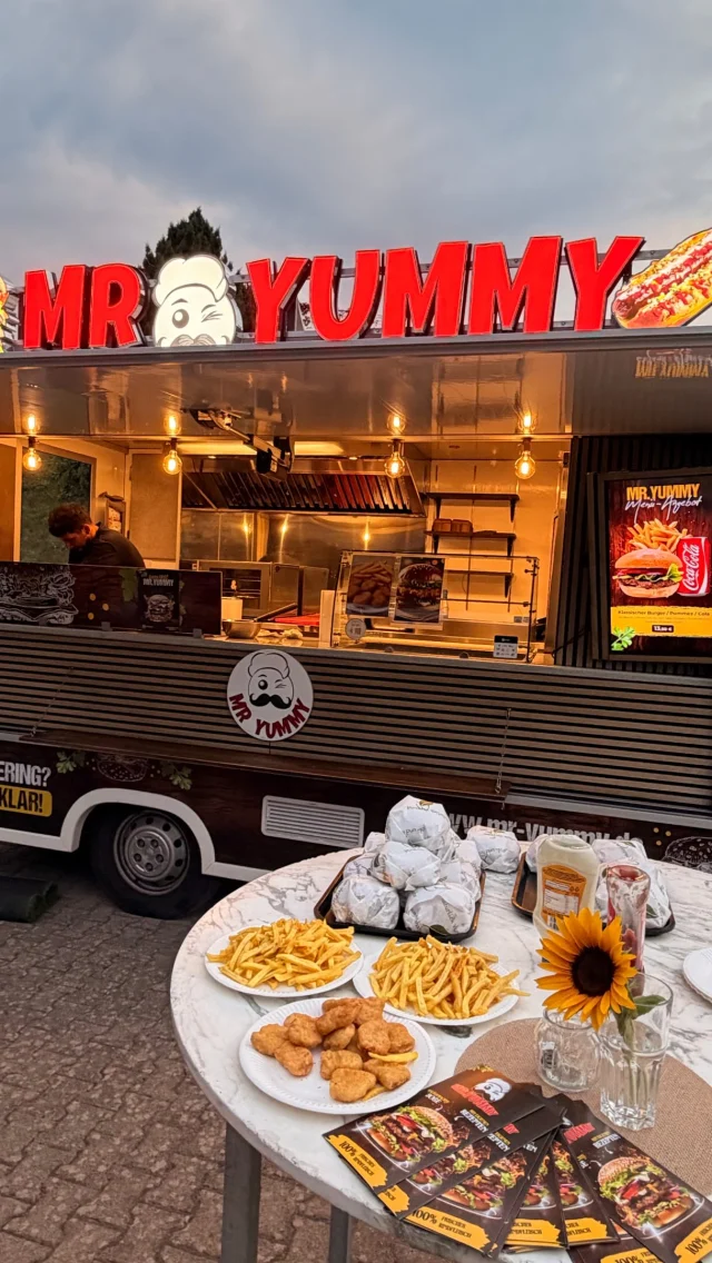 🍔 Mr. Yummy – Geschmack, der glücklich macht. 😋🔥Streetfood, das man nicht vergisst.......#nagold #calw #foodtruck #mryummy #germany